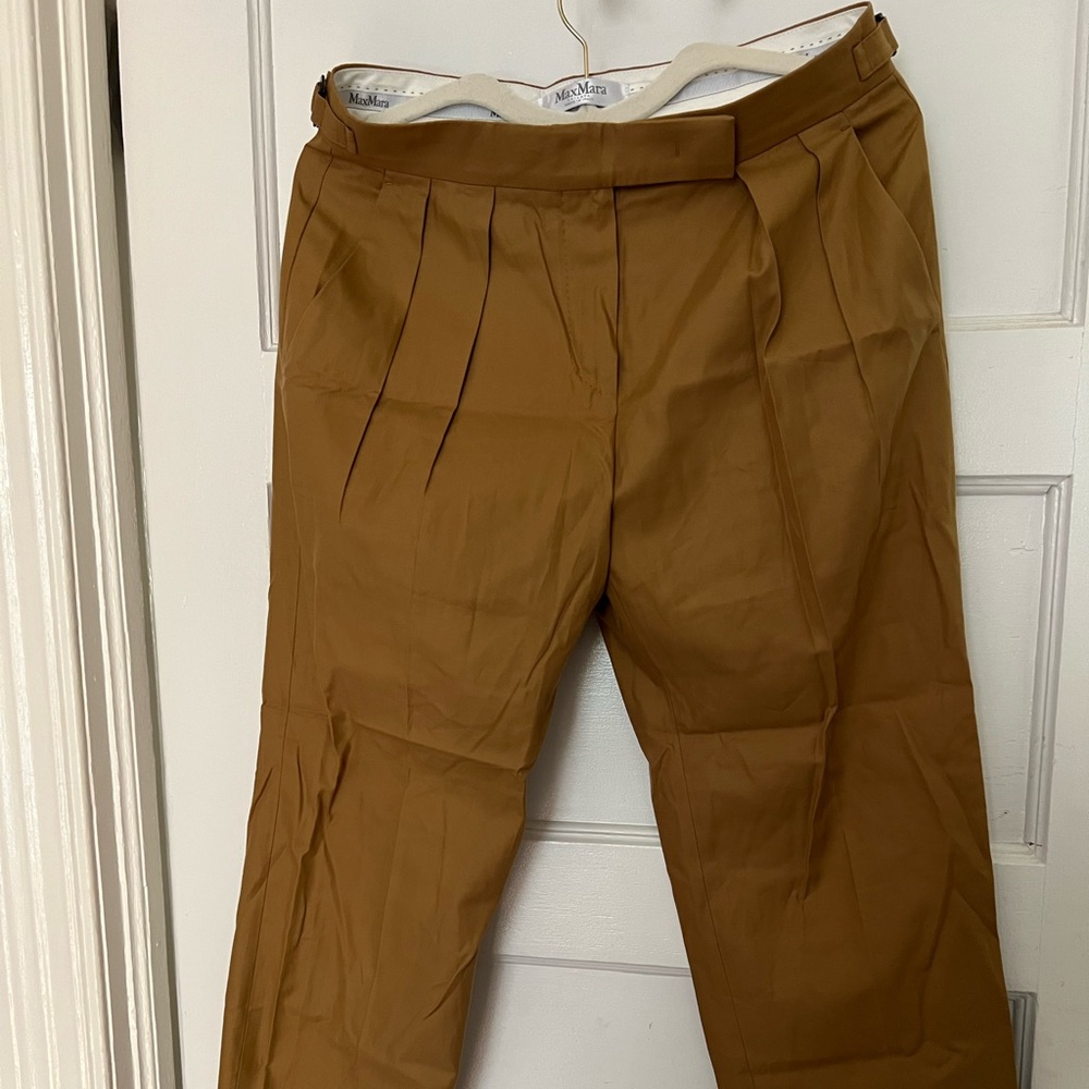 MaxMara Women's Brown Chinos